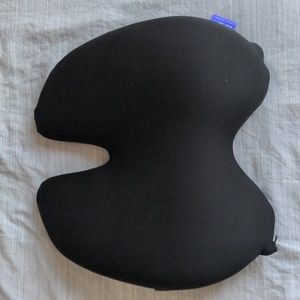 Cushion Lab Black Back Relief Lumbar Pillow